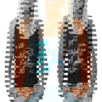 Thouhall Notteal Girls ソフトボールキャッチャー選手名言 レディースタンクトップ - Kawaiitshirt