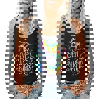 Tie Dye School's Out For Summer Last Day Of School Teacher Women Tank Top - Thegiftio