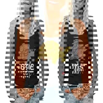 Tortoise Mom Mother's Day Reptile Turtle Women Tank Top - Monsterry