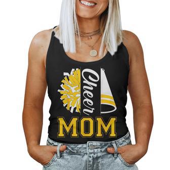 Vintage Cheer Mom Proud Cheerleader Mama Mother Women Women Tank Top - Thegiftio UK
