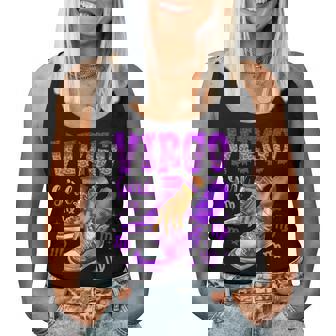 Virgo Girl Birthday Black Sneakers Zodiac Sign Women Tank Top | Mazezy