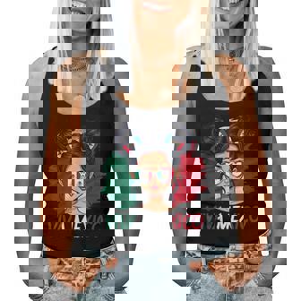 Viva Mexico Independence Day Mexican Flag Girls Women Tank Top - Monsterry