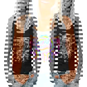 Volleyball Drip Game Day Sports Player Ns Girls Women Tank Top - Thegiftio