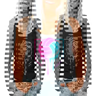 Volleyball Drip For Ns Ice Cream Drip Girls Volleyball Women Tank Top - Thegiftio