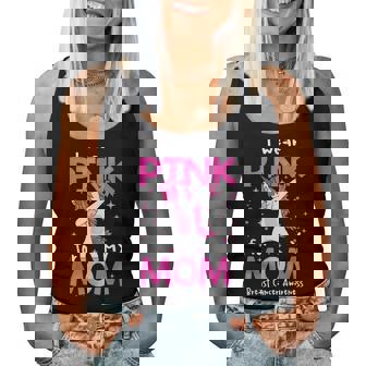 I Wear Pink For My Mom Breast Cancer Awarenessupport レディースタンクトップ - Kawaiitshirt