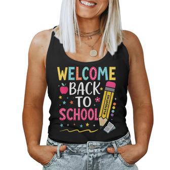 Welcome Back To School For Teacher Lets Do This Women Tank Top - Thegiftio UK