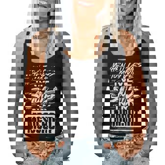 When It Comes To My Wife I Will Smile In My Hot Women Tank Top - Thegiftio