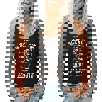 Whiskey Bent & Hell Bound Western Cowgirl Skeleton Women Tank Top - Thegiftio