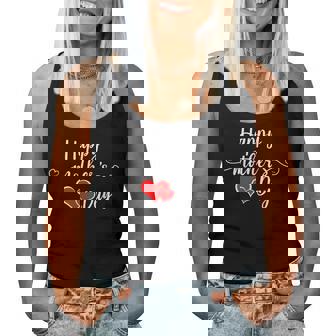 Wife And Mom Heart For Happy Mother Day Women Tank Top | Mazezy