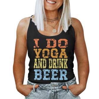 Yo Hago Yoga Y Bebo Cerveza Bebida Divertida Fiesta Hombres Es Cerveza Camiseta sin mangas para mujer - Regaloses