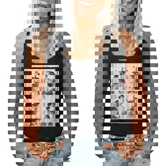 かわいい リスの顔 ペット フォトブース キッズ 若者 男の子 男性 女の子 レディースタンクトップ - Kawaiitshirt