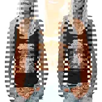 ひなビタスタンプ まり花03「ふおおお…」 レディースタンクトップ - Kawaiitshirt