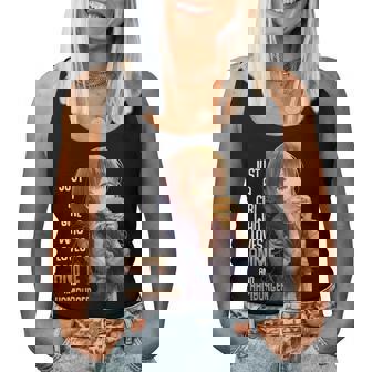 アニメとハンバーガーが大好きな女の子 レディースタンクトップ - Kawaiitshirt