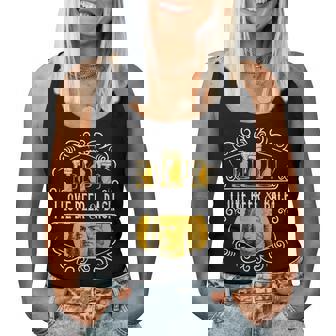 オクトーバーフェスト I Love Beer Bier & German クラシックミュージック レディースタンクトップ - Kawaiitshirt
