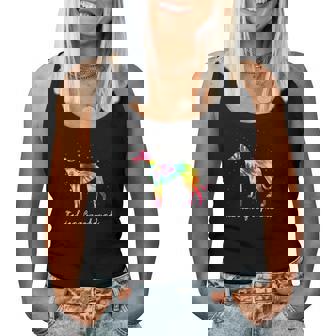 カラフル イタリアン グレイハウンド 犬 お母さん ギフト イタリアン グレイハウンド レディースタンクトップ - Kawaiitshirt