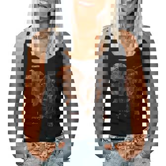 ダックスフントシャツ Weiner Dog Mom Dad Love Doxie Puppy キュート レディースタンクトップ - Kawaiitshirt