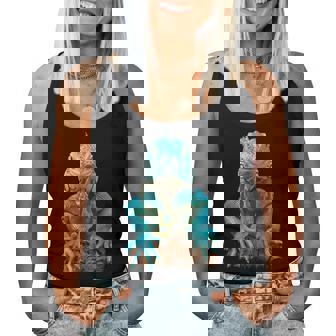 トカゲ イグアナ クール 爬虫類 グラフィック – 男性、女性、男の子、女の子。 レディースタンクトップ - Kawaiitshirt