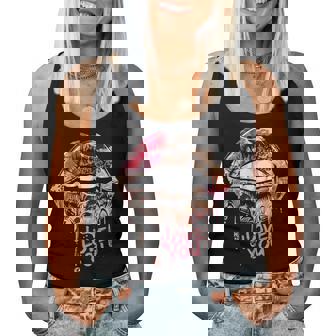 ヒョウ柄 チーター柄 アニマルリップ 花柄 セクシー ヒョウ柄 レディースタンクトップ - Kawaiitshirt