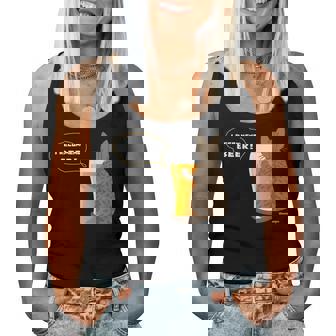 ビールをすすめるねこ2 猫 ビール Cat Beer レディースタンクトップ - Kawaiitshirt