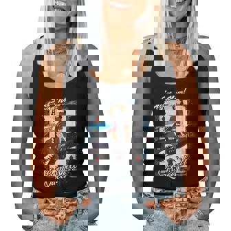 ピンナップ セクシーガールギフト 男性またはピンナップラバー、Bombshell Queen レディースタンクトップ - Kawaiitshirt