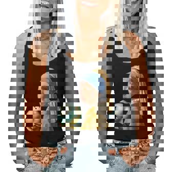 ボーリング 面白いtシャツ フェルメール ボウリング おもしろ ネタ 服 メンズ おもしろグッズ 大人 女性 ボウラー レディースタンクトップ - Kawaiitshirt