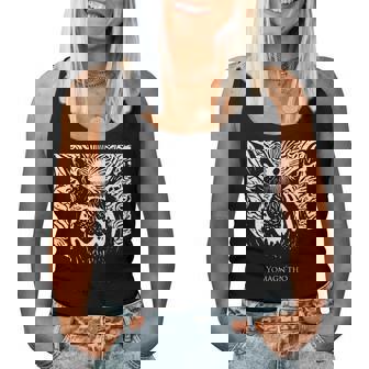 ヨーマグント・コズミック・ホラー クトゥルフ神話 オールド・ワンズ Yomagn'tho Cthulhu Mythos レディースタンクトップ - Kawaiitshirt