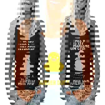 ラバーダックシャツ I'm Really A Rubber Duck レディースタンクトップ - Kawaiitshirt