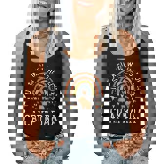 レインボー カピバラシャツ ガールズ Just A Girl Who Loves Capybara レディースタンクトップ - Kawaiitshirt