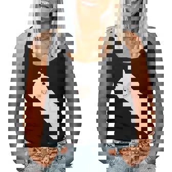 レトロ、ラマ、アルパカのデザイン。男性、女性、子供用。 レディースタンクトップ - Kawaiitshirt