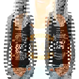 ヴィンテージ 1947 ギフト 男性 女性 長寿祝い 1947年生まれ 還暦祝い ユニークな誕生日プレゼント レディースタンクトップ - Kawaiitshirt