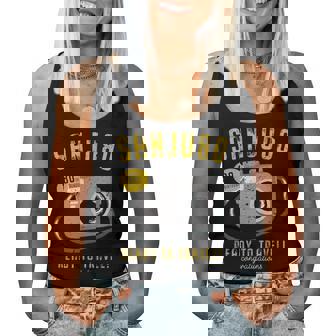 傘寿祝い 旅行好き 写真好き 撮影好き カメラ レトロ 父 母 男性 女性 80歳お祝い Ready To Travel レディースタンクトップ - Kawaiitshirt