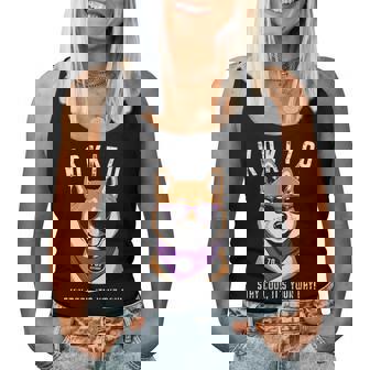 古希祝い 犬 柴犬 サングラス 父 男性 女性 母 犬好き 古希 お祝い 70歳 おもしろ おもろい レディースタンクトップ - Kawaiitshirt