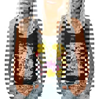 台湾の花ワードアート 台湾の誇り。 レディースタンクトップ - Kawaiitshirt