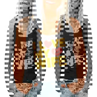 夫 妻 引用 I Love My Wifeays For Lover Husband レディースタンクトップ - Kawaiitshirt