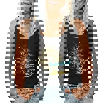 感謝 幸運 花火 レディースタンクトップ - Kawaiitshirt