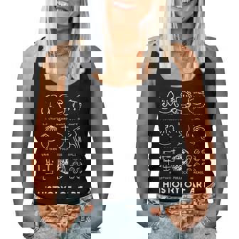 教師、学生、男性、女性の愛の芸術のための歴史。 レディースタンクトップ - Kawaiitshirt