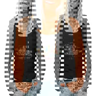 東京都 日本 お土産 ギフト 男性 女性 レディースタンクトップ - Kawaiitshirt