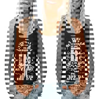 男性、女性、58歳の誕生日への58歳の誕生日プレゼント レディースタンクトップ - Kawaiitshirt