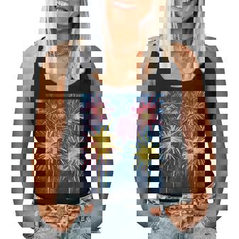 祭りのための花火ショー レディースタンクトップ - Kawaiitshirt