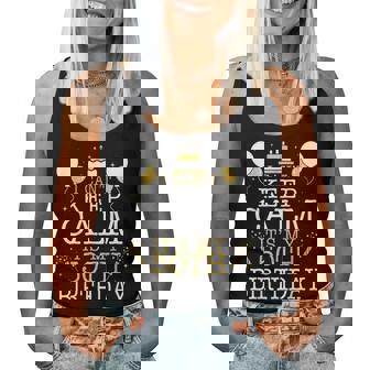 花火とケーキ I Can't Keep Calm It's My 50Th Birthday レディースタンクトップ - Kawaiitshirt