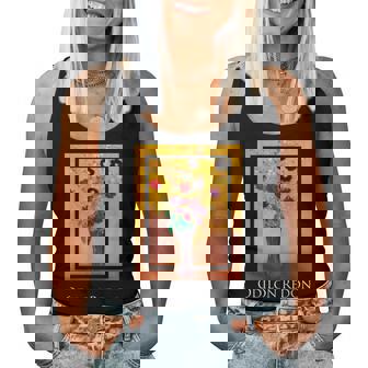 花瓶 オディロン・ルドン 絵画 シンボリズム 花ase Flowers Odilon Redonymbolism レディースタンクトップ - Kawaiitshirt