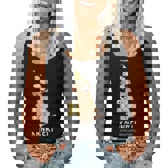 還暦祝い 犬好き 男性 女性 父 母 還暦 お祝い 60歳 かわいい 犬 ゴールデンレトリバー おしゃれ レディースタンクトップ - Kawaiitshirt