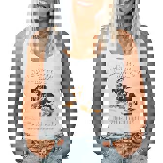 & Life Is Better Dapple Dachshund Lover レディースタンクトップ - Kawaiitshirt