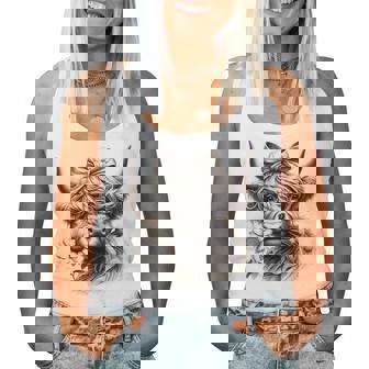 Adorableache Écossaise Des Highlands Tournesol Fête Des Mères Fermier Débardeur pour femme - Cadeauxyz
