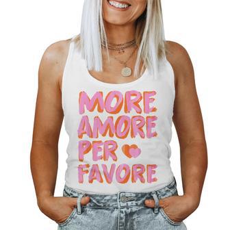 More Amore Per Favore Xelbstliebeelflove Weiß Kurzarm-Ausschnitt Klassisch Polyester 100Mallalentinstag Liebe Paare Tank Top Frauen - Geschenkecke