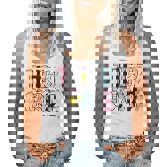 Back To School Third Grade Teacher First Day Of 3Rd Grade Women Tank Top | Mazezy