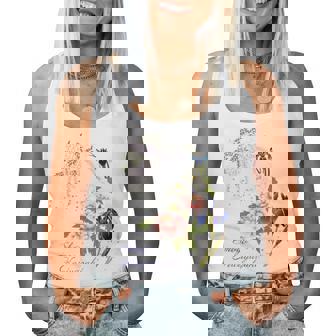 Beauty Flower（4） 長袖tシャツ レディースタンクトップ - Kawaiitshirt