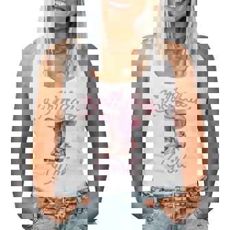 Birthday Cowgirl Western Pink Birthday Girl Party Women Tank Top - Monsterry