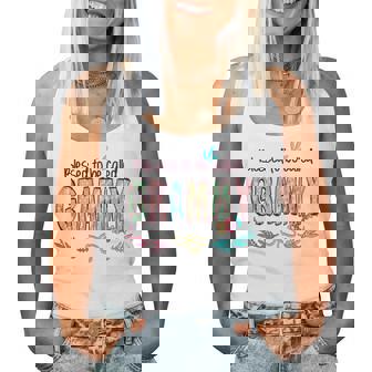 Blessed To Be Called Grammy Floral Mother's Day Women Tank Top - Thegiftio