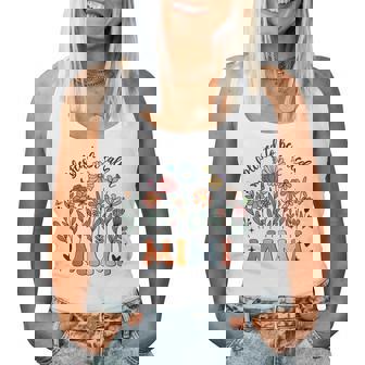 Blessed To Be Called Mimi Wildflower Floral Mother's Day Women Tank Top | Mazezy